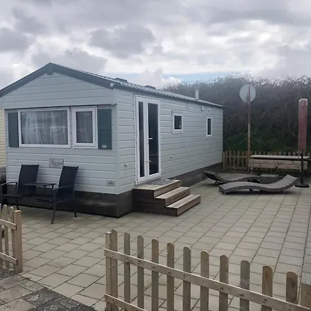 Luxe Chalet Op Camping Duindoorn, Ijmuiden Aan Zee, Op Loopafstand Strand, In De Buurt Van Circuit Zandvoort En Bloemendaal IJmuiden