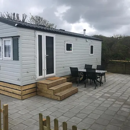 Camping Luxe Chalet Op Camping Duindoorn, Ijmuiden Aan Zee, Op Loopafstand Strand, In De Buurt Van Circuit Zandvoort En Bloemendaal